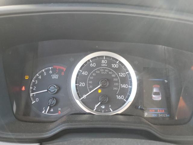 5YFEPMAE8NP350315 - 2022 TOYOTA COROLLA LE ნაცრისფერი ფოტო 9