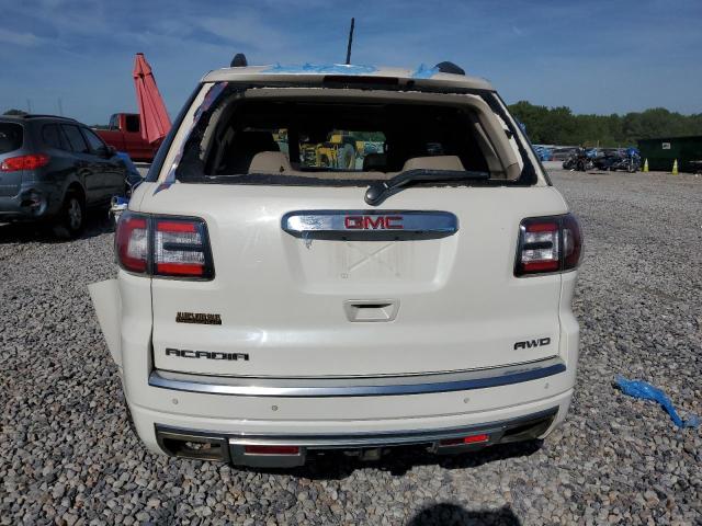1GKKVTKD3FJ233373 - 2015 GMC ACADIA DENALI WHITE photo 6