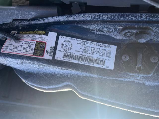 5TEUU42N18Z584619 - 2008 TOYOTA TACOMA ACCESS CAB ლურჯი ფოტო 9