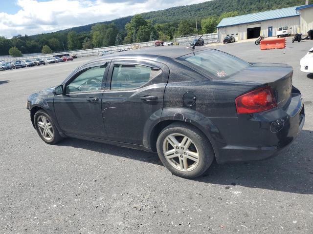 1C3CDZCB6CN112123 - 2012 DODGE AVENGER SXT BLACK photo 2