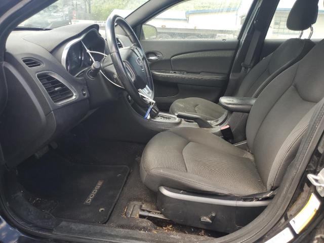 1C3CDZCB6CN112123 - 2012 DODGE AVENGER SXT BLACK photo 7