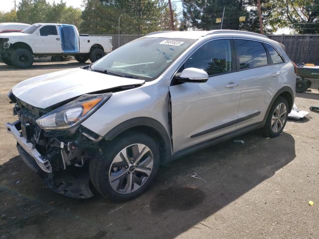 KNDCC3LG8K5024146 - 2019 KIA NIRO EX SILVER photo 1