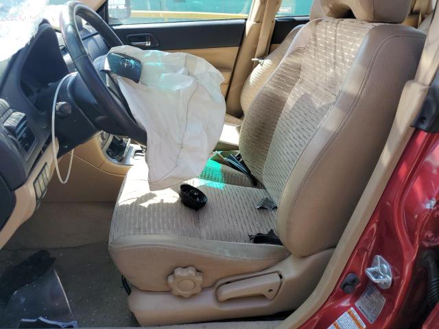 JF1SG65614H723888 - 2004 SUBARU FORESTER 2.5XS 红色 照片 7