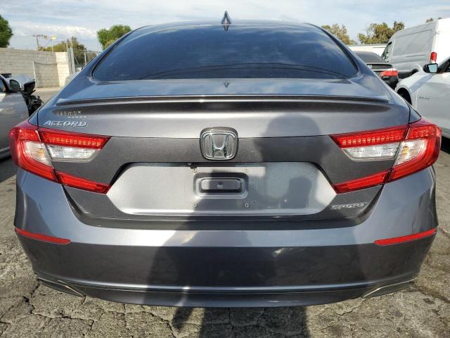 1HGCV1F30JA166991 - 2018 HONDA ACCORD SPORT 灰色 照片 6