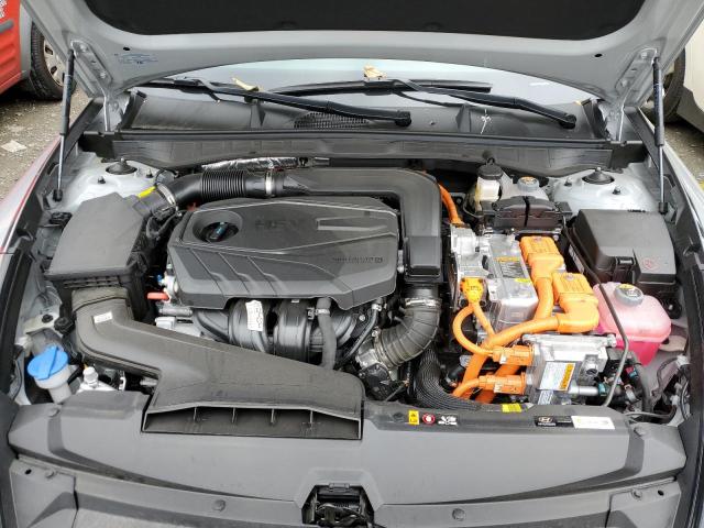 KMHL34JJ1PA059576 - 2023 HYUNDAI SONATA HYBRID SILVER photo 11