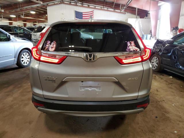 2HKRW2H59KH653546 - 2019 HONDA CR-V EX SILVER photo 6