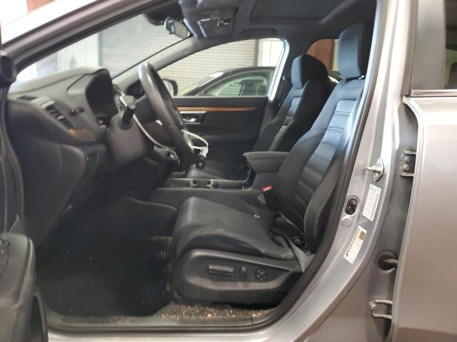 2HKRW2H59KH653546 - 2019 HONDA CR-V EX SILVER photo 7