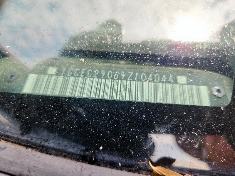 1GCEC29069Z104044 - 2009 CHEVROLET SILVERADO C1500 LT BLACK photo 12