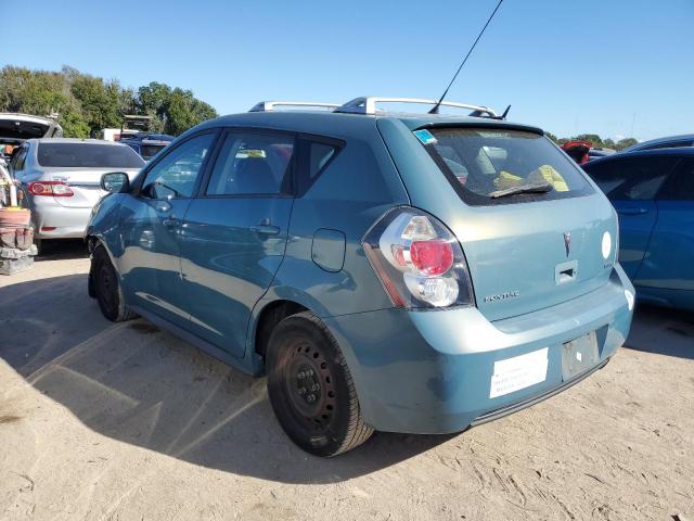 5Y2SL670X9Z417191 - 2009 PONTIAC VIBE TEAL photo 2