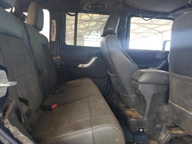 1C4BJWDG0CL290386 - 2012 JEEP WRANGLER U SPORT BLUE photo 10