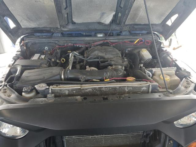 1C4BJWDG0CL290386 - 2012 JEEP WRANGLER U SPORT BLUE photo 11