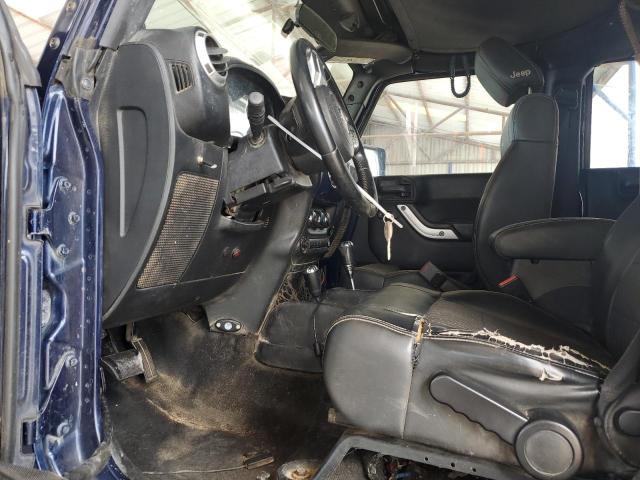 1C4BJWDG0CL290386 - 2012 JEEP WRANGLER U SPORT BLUE photo 7