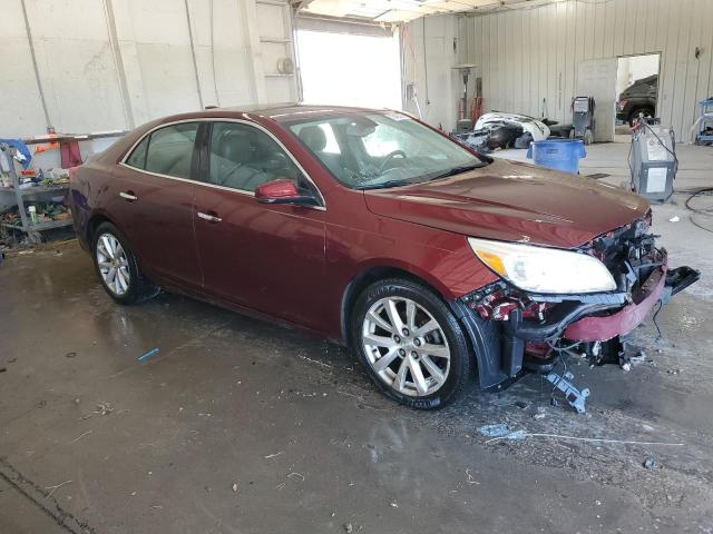 1G11E5SA8GF135882 - 2016 CHEVROLET MALIBU LIM LTZ 勃艮第红 照片 4