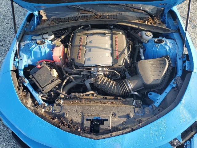 1G1FF1R76N0135059 - 2022 CHEVROLET CAMARO LT1 BLUE photo 11