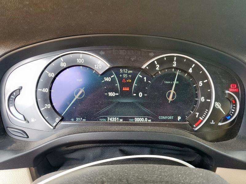 5UXTR7C59KLR51512 - 2019 BMW X3 SDRIVE30I WHITE photo 9