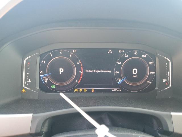 1V2RR2CA1KC607621 - 2019 VOLKSWAGEN ATLAS SEL BLACK photo 9