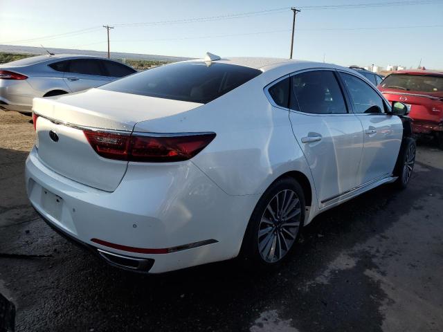 KNALC4J17J5104909 - 2018 KIA CADENZA LUXURY WHITE photo 3