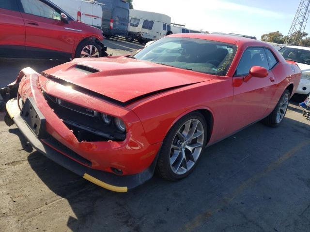 2C3CDZJG1NH148845 - 2022 DODGE CHALLENGER GT RED photo 1