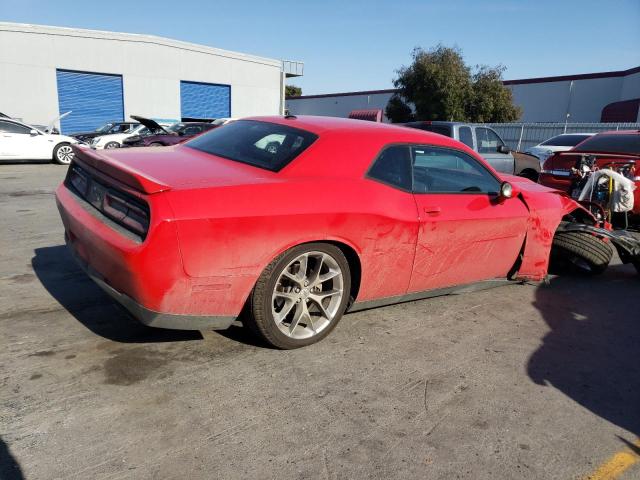 2C3CDZJG1NH148845 - 2022 DODGE CHALLENGER GT RED photo 3