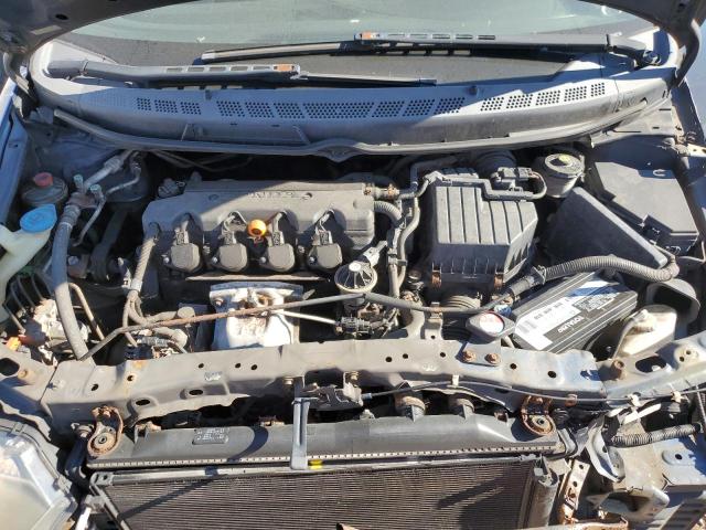 2HGFG12697H573306 - 2007 HONDA CIVIC LX BLUE photo 11