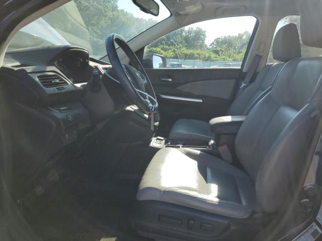 5J6RM4H71FL061282 - 2015 HONDA CR-V EXL BLUE photo 7