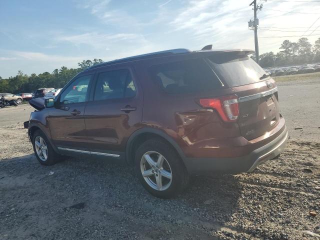 1FM5K8D89GGA98148 - 2016 FORD EXPLORER XLT Burgund zdjęcie 2