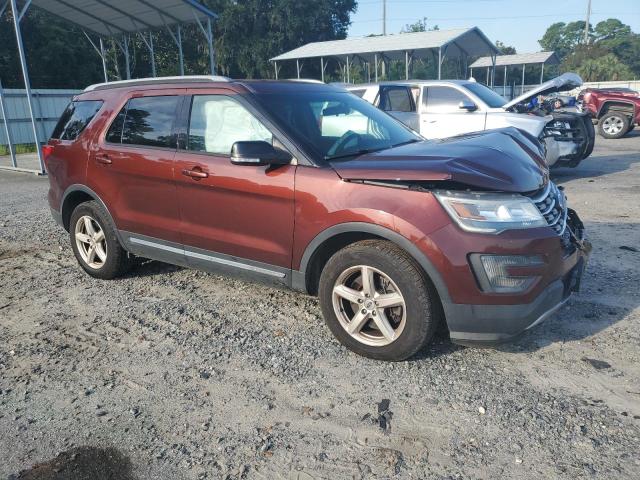 1FM5K8D89GGA98148 - 2016 FORD EXPLORER XLT Burgund zdjęcie 4
