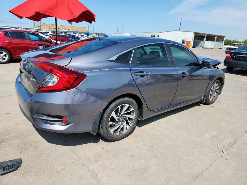 19XFC2F73HE078504 - 2017 HONDA CIVIC EX GRAY photo 3