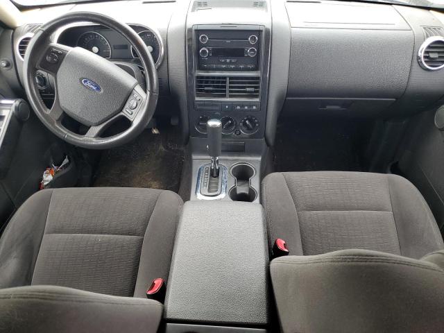 1FMEU7DE9AUA07883 - 2010 FORD EXPLORER XLT BLACK photo 8