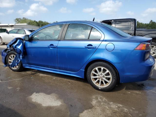 JA32U2FU5AU005528 - 2010 MITSUBISHI LANCER ES/ES SPORT BLUE photo 2