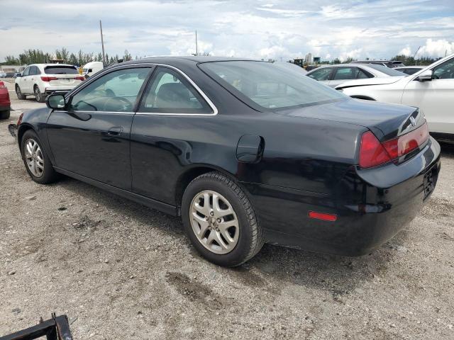 1HGCG22522A001582 - 2002 HONDA ACCORD EX BLACK photo 2