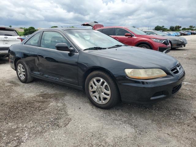 1HGCG22522A001582 - 2002 HONDA ACCORD EX BLACK photo 4