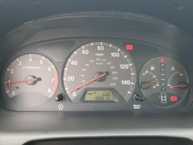 1HGCG22522A001582 - 2002 HONDA ACCORD EX BLACK photo 9