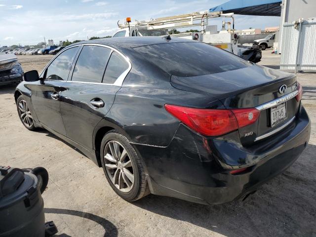 JN1BV7AR2EM688537 - 2014 INFINITI Q50 BASE BLACK photo 2