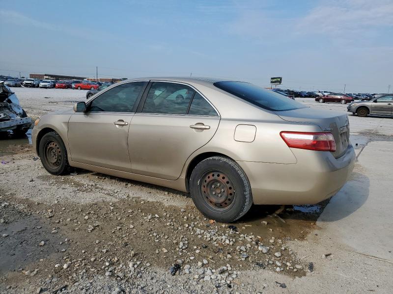 4T1BE46K77U713874 - 2007 TOYOTA CAMRY CE GOLD photo 2