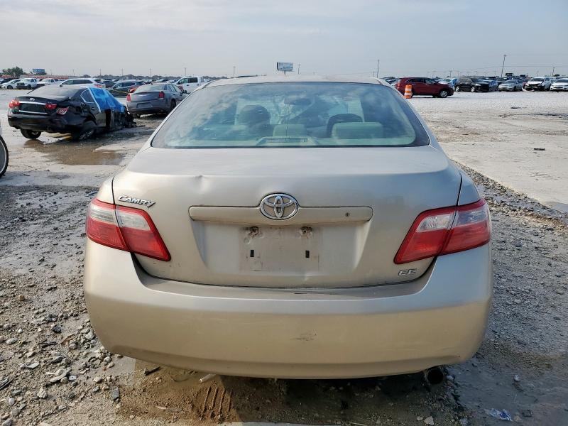 4T1BE46K77U713874 - 2007 TOYOTA CAMRY CE GOLD photo 6