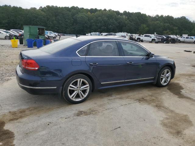 1VWCN7A37EC063020 - 2014 VOLKSWAGEN PASSAT SEL BLUE photo 3