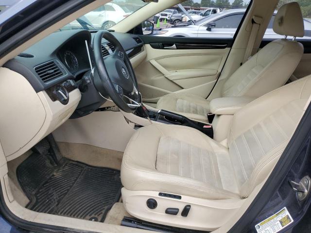 1VWCN7A37EC063020 - 2014 VOLKSWAGEN PASSAT SEL BLUE photo 7