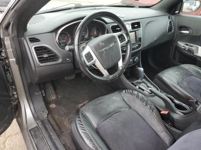 1C3BC8EG8BN596991 - 2011 CHRYSLER 200 S 灰色 照片 8