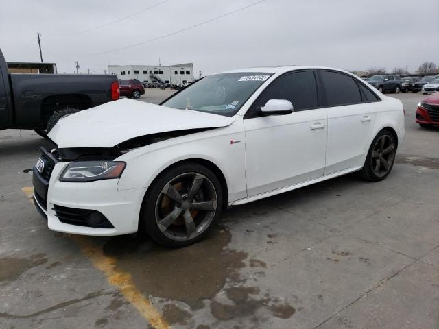 WAUDGAFL4BA073693 - 2011 AUDI S4 PREMIUM PLUS WHITE photo 1