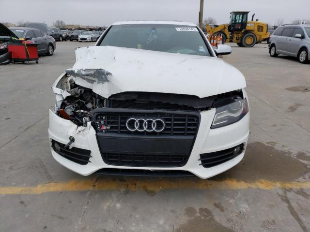 WAUDGAFL4BA073693 - 2011 AUDI S4 PREMIUM PLUS WHITE photo 5