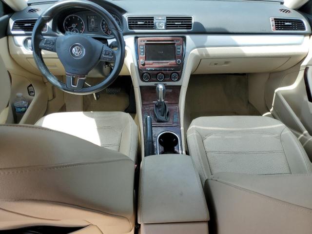 1VWBP7A31DC130084 - 2013 VOLKSWAGEN PASSAT SE BURGUNDY photo 8