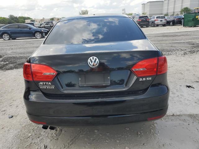 3VWDP7AJ0DM360835 - 2013 VOLKSWAGEN JETTA SE BLACK photo 6