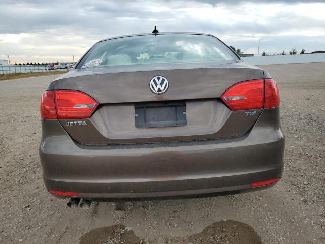 3VWLL7AJ4DM244304 - 2013 VOLKSWAGEN JETTA TDI TAN photo 6