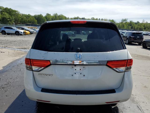 5FNRL5H6XGB140458 - 2016 HONDA ODYSSEY EXL WHITE photo 6