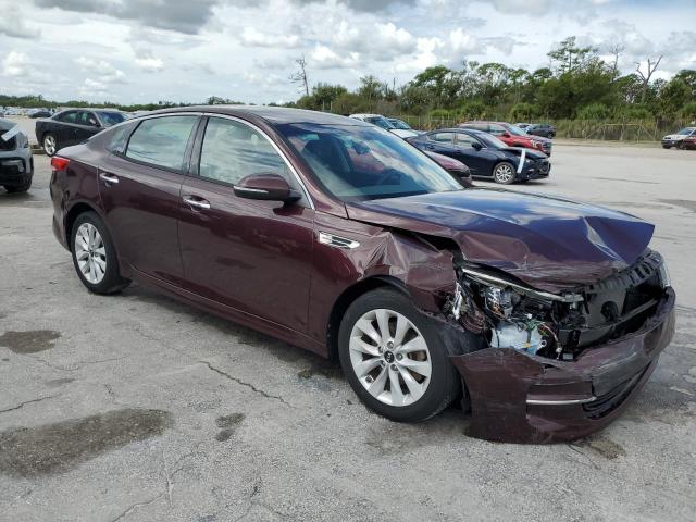 5XXGU4L37HG153467 - 2017 KIA OPTIMA EX 紫色 照片 4