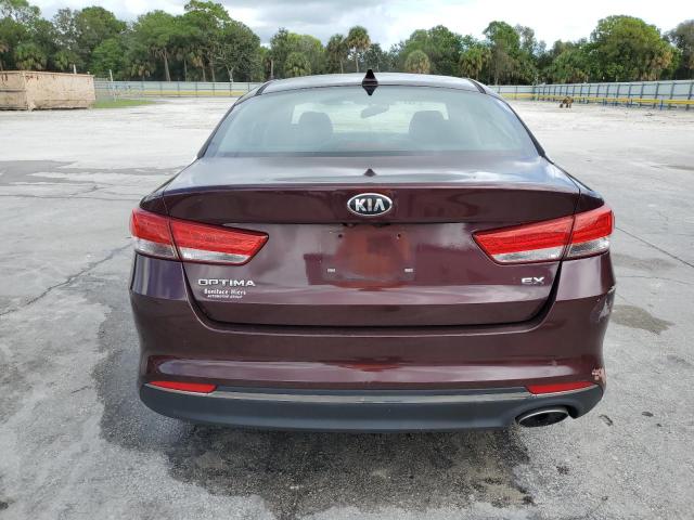 5XXGU4L37HG153467 - 2017 KIA OPTIMA EX 紫色 照片 6