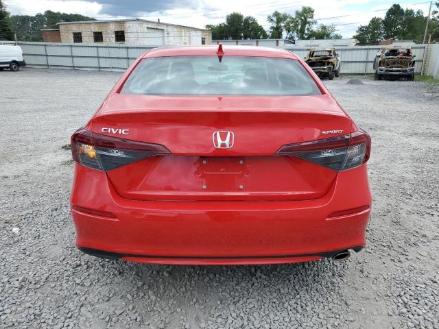 2HGFE2F55SH543418 - 2025 HONDA CIVIC SPORT 红色 照片 6