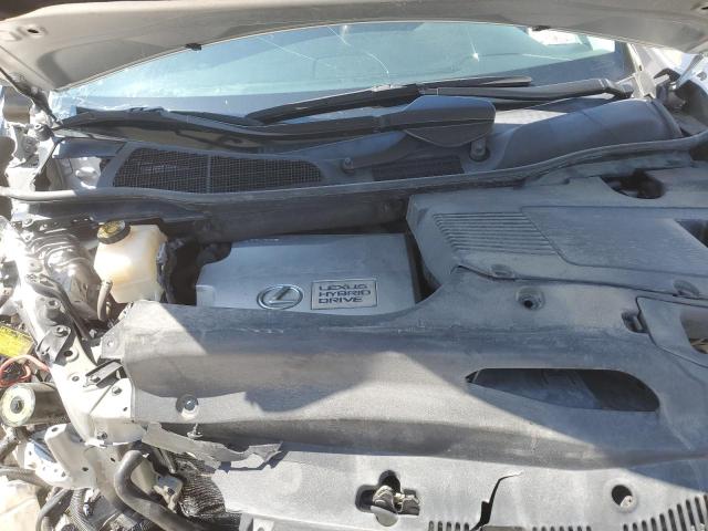 JTJBC1BA3B2034241 - 2011 LEXUS RX 450H SILVER photo 11