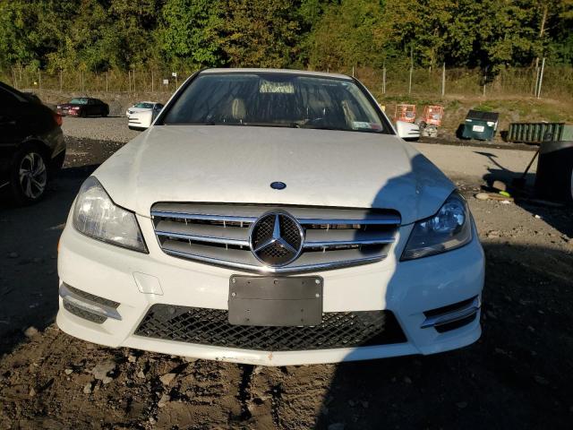 WDDGF5HB9CR196798 - 2012 MERCEDES-BENZ C 350 WHITE photo 5